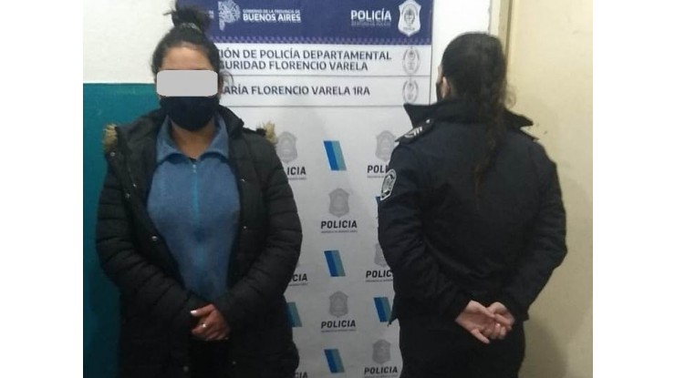 Mujer aprehendida por corrupción de menores